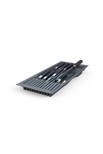 tify Kitchen Drawer Anthracite Modular Knife Holder 20,5cm X 48cm (Can Be Cut 4cm from the Length)