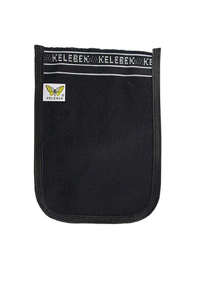 Rasanet Ottoman thick black bath hammam glove 25x17 cm