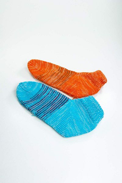 Rasanet 2 Pairs Hand Knitted Winter Stylish Women's Woolen Booties Set 13