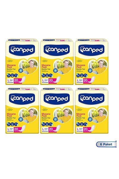 Canped Mesane Pedi Yoğun L Beden 120 Adet