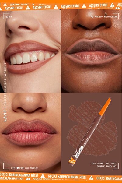 NYX Professional Makeup Duck Plump Dolgun Görünüm Veren Dudak Kalemi - 05 Subtle Touch