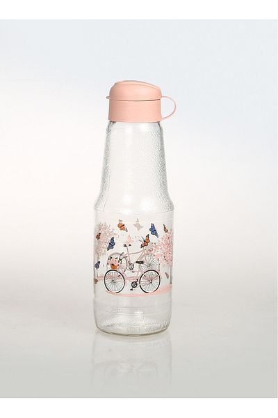 Angoravi Bicycle Patterned Juice Bottle 1000 Cc Royaleks-Bms1000
