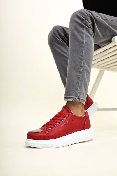 Chekich Червоні чоловічі черевики Ch175 Cbt Mirror