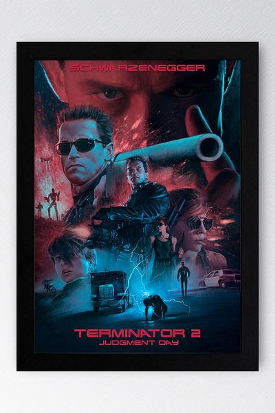 Saturn Pictură cu cadru Terminator - Pictură poster film Terminator