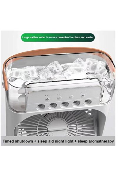 MBL Taşınabilir Vantilatör Su Soğutmalı Masaüstü Usb Fan Air Cooler