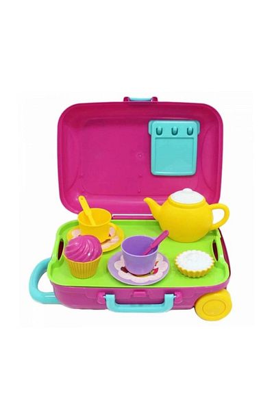 DEDE 03496 Model Tea and My Suitcase Set