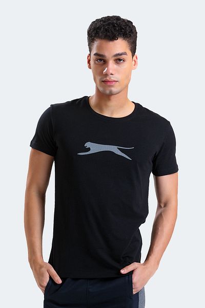Slazenger Sector Ανδρικό T-shirt Μαύρο