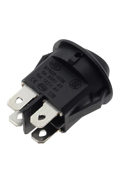 VB QUALITY Round Illuminated Switch On-Off 4P (Ic-131-4)