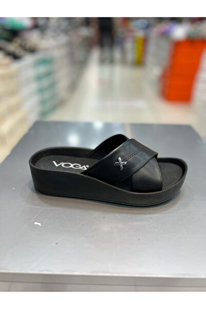 Genel Markalar Voga Dolgu Topuklu Günlük Kadın Terlik