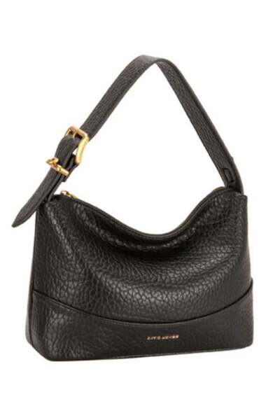 David Jones Μαύρη γυναικεία τσάντα ώμου - με λουράκι