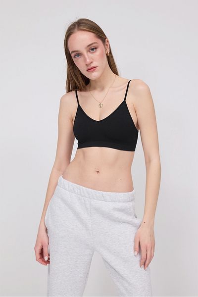 Addax V-Neck Strap Crop Tank Top A007