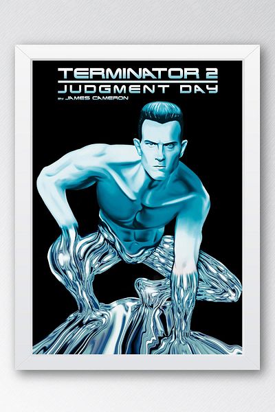 Saturn Πίνακας με πλαίσιο Terminator - Πίνακας αφίσας ταινίας Terminator