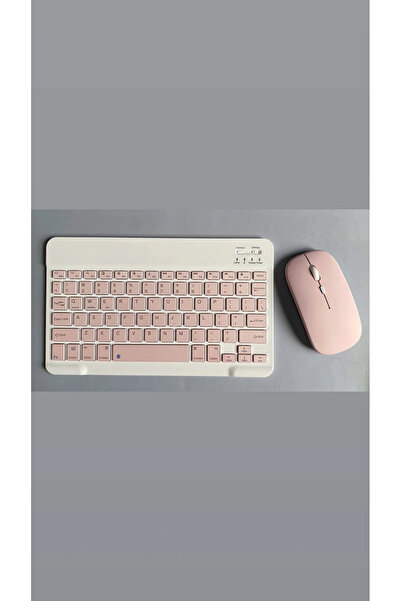 EHZ TEKNOLOJİ iPad 10.9 2022 (10.Nesil) Uyumlu Klavye Mouse Set + Kalem Bölmeli Standı Tablet Kılıfı