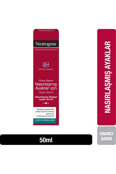 Neutrogena Norveç Formülü Nasırlaşmış Ayaklar Için Ayak Kremi 50ml
