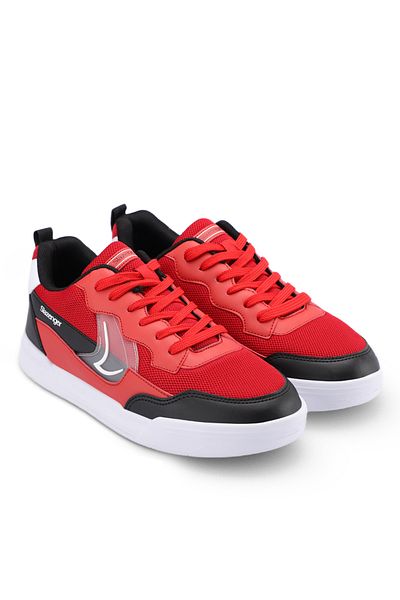 Slazenger Men's Sneakers - Barbro Red Shoes