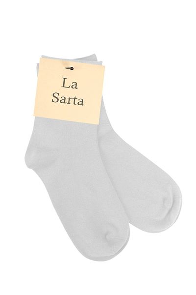 La Sarta Bamboo White Socks