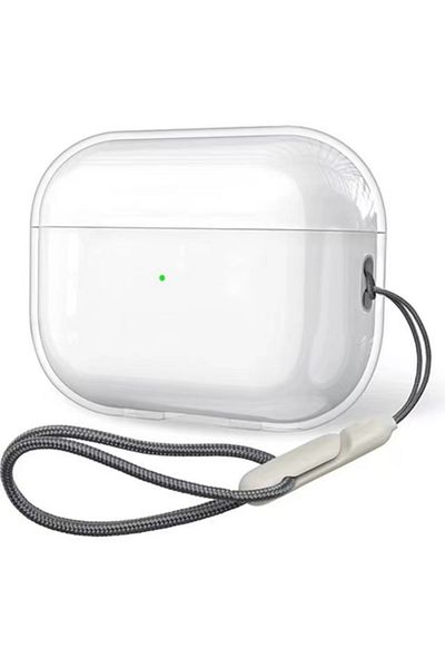 Choice Airpods Pro 2 Transparency Clear Soft Tpu Earphone Case With Lanyard Strap For Airpods Pro 2 2022 2n