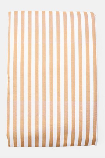 Muy Mucho Bath Curtain With 12 Pcs Rings 180 X 200 Cm, Brown