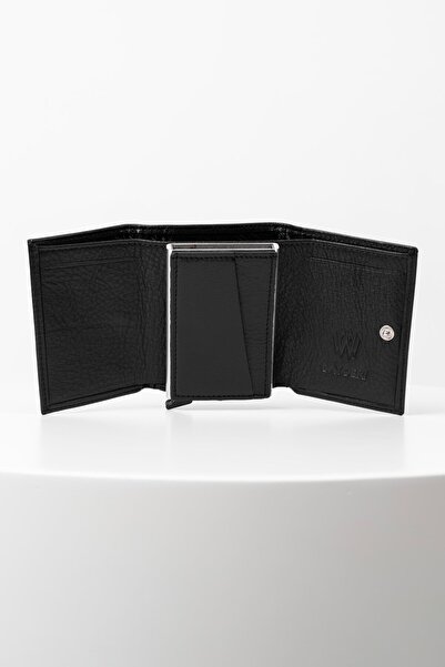 BAYDERİ Ανδρικό πορτοφόλι Jules Γνήσιο Δέρμα με Μηχανισμό