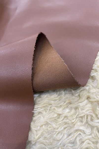 Yiğit Kumaş Tan Leather Fabric