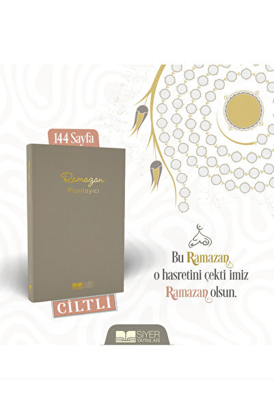 Siyer Yayınları Ramazan Planlayıcı Sert Kapak(Ciltli)