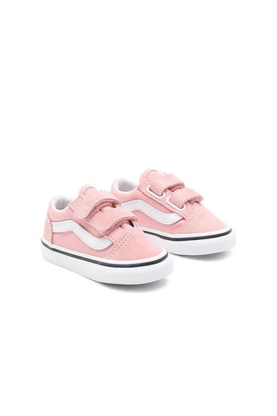 Vans Td Old Skool V Powder Pink Unisex Kids Sneaker