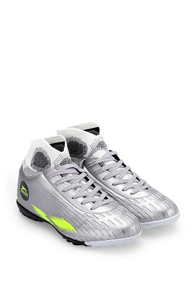 Slazenger Pantofi de fotbal gri pentru băieți - Hadas Hs