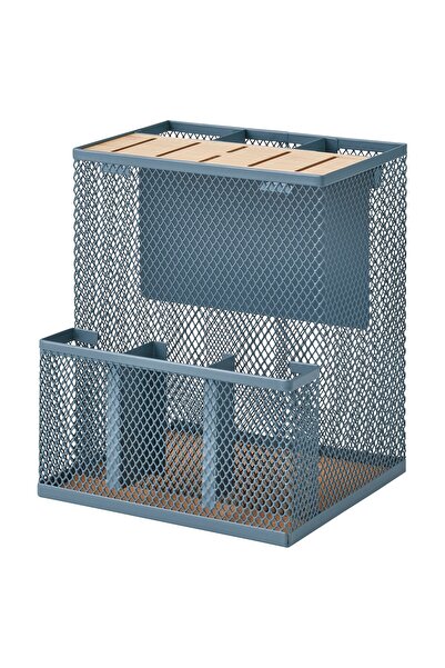 erorex Knife block, bamboo/grey-turquoise