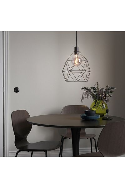 erorex Pendant lamp shade, black, 30 cm