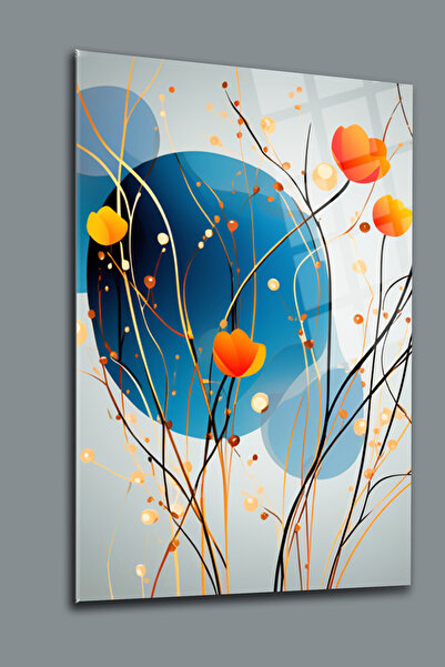 glassartdesign Ficaturi Pictură pe sticlă Pictură abstractă Pictură surrealis...