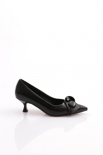 DGN Women's Heeled Shoes Black 3963535