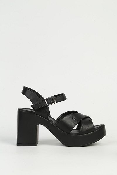 Pierre Cardin Μαύρα γυναικεία παπούτσια με τακούνι PC-54593