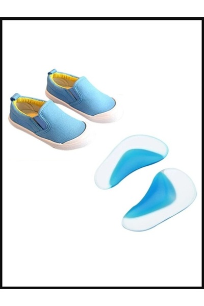 Peddy Ayak Ark Destek Çocuklar İçin Ortez İçe Basma Önleyici Arch Desteği Jel...