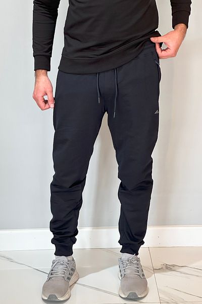 REMSA Ανδρικό φούτερ 3703 - Navy Blue, ελαστική μέση και 3 τσέπες