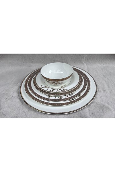 Royal Bone China Royal Yemek Takımı Calandra 90 Parça
