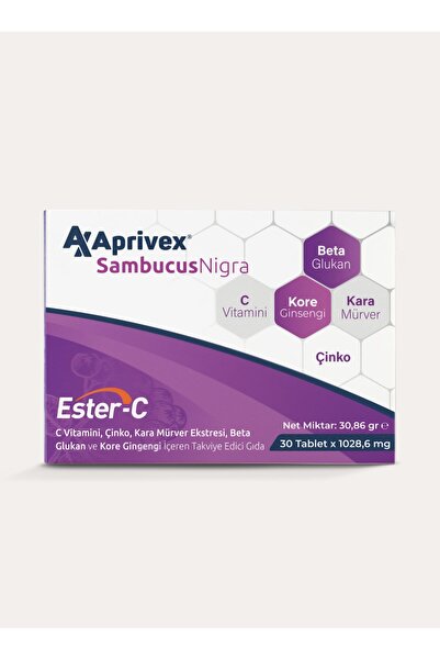 Aprivex Sambucus Nigra Beta Glukan Ester C Ginseng