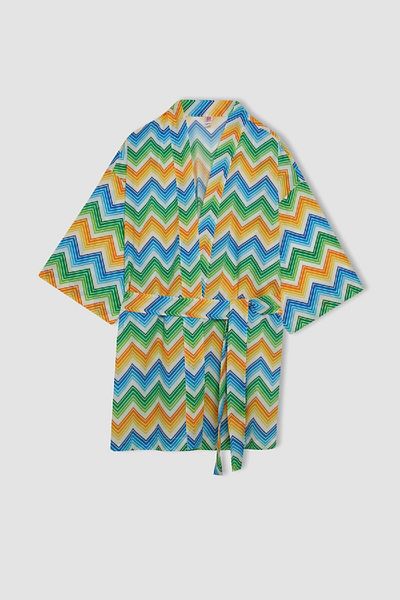DeFacto Baumwollkimono - Muster „Fall in Love“, D0453AX24SM