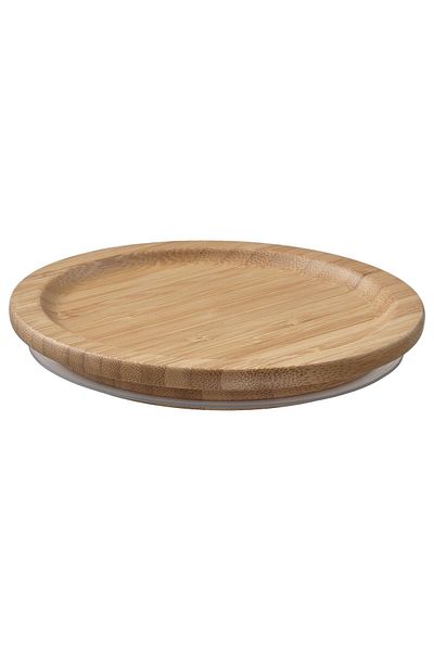 erorex Lid, round/bamboo