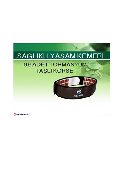 NUGABEST MİRACLE I TORMANYUM TAŞLI TERMAL KORSE KEMER