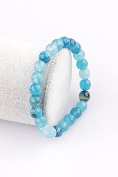 Alibaba Doğaltaş سوار من الحجر الطبيعي العقيق 8 مم قطع الكرة الأرضية