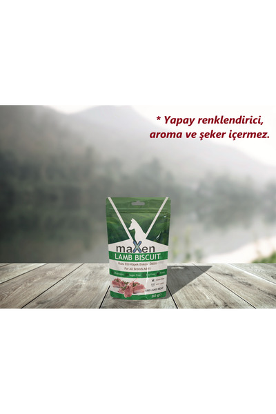 Kuzu Etli Köpek Bisküvi Ödülü 80Gr