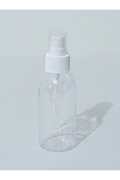 Genel Markalar Sprey Başlıklı 100 ml Boş Pet Şişe 5 Adet Sağlam Sert Plastik - 100 ml