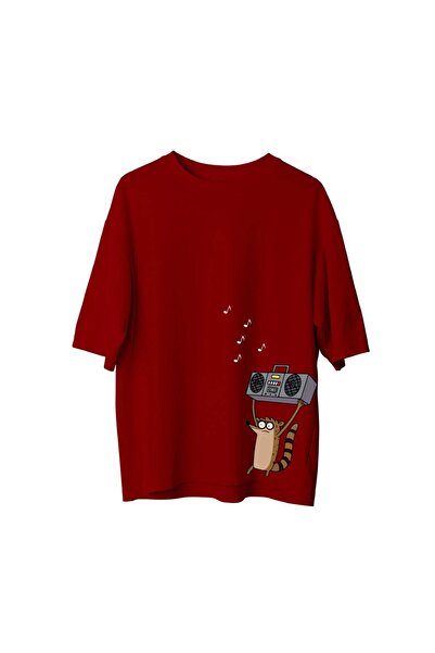 SVART WEAR Rigby tricou cu imprimeu supradimensionat Unisex tricou