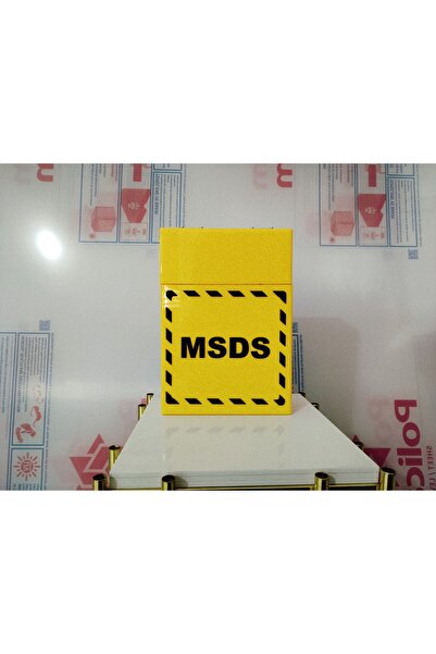 dr pleksi MSDS Kutusu akrilik , Material Safety Data Sheet Box