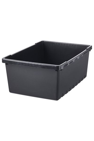 erorex Storage box, black, 35x25x14 cm/9 l