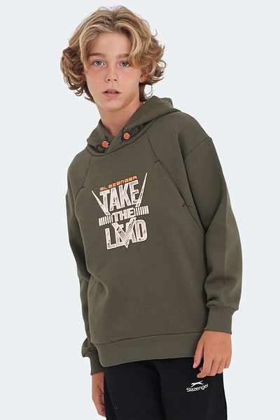 Slazenger Do in Unisex Kids Sweatshirt Khaki