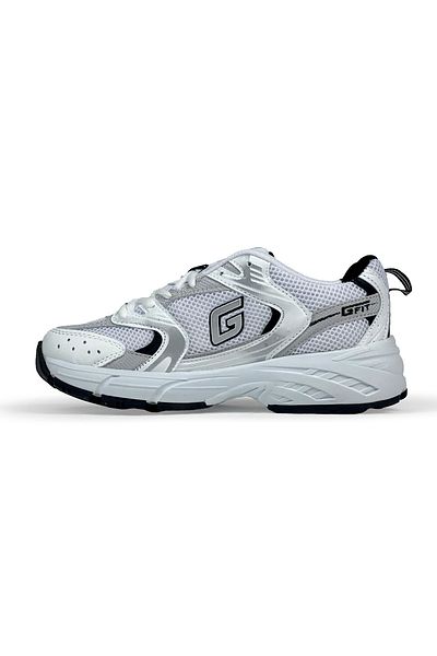 George Phoenix Golden Cario White Black Unisex Sneakers Sports Shoes