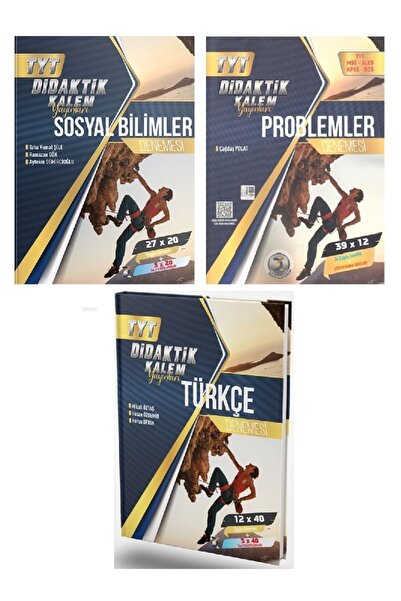 Bilgi Sarmal Yayınları Didaktik Kalem Tyt Türkçe Sosyal Bilimler Problemler S...