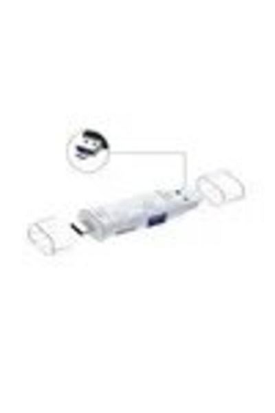 Choice قارئ بطاقات متعدد الوظائف 5 في 1 USB OTG محول SD TF USB 2.0 لأجهزة Macbook iPad Huawei Xiaomi