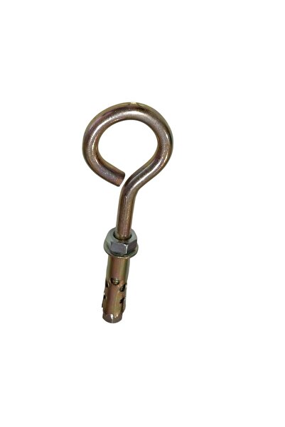 Adilon Kancalı Çelik Dübel Gömlekli Kapalı Ağız Kanca M12 Dübel